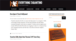 Desktop Screenshot of everythingtarantino.com